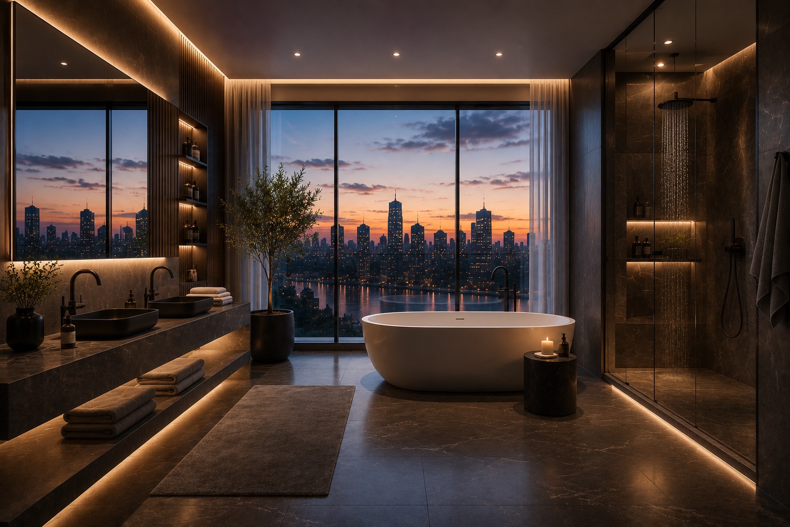 Modern Penthouse Interior visual 4