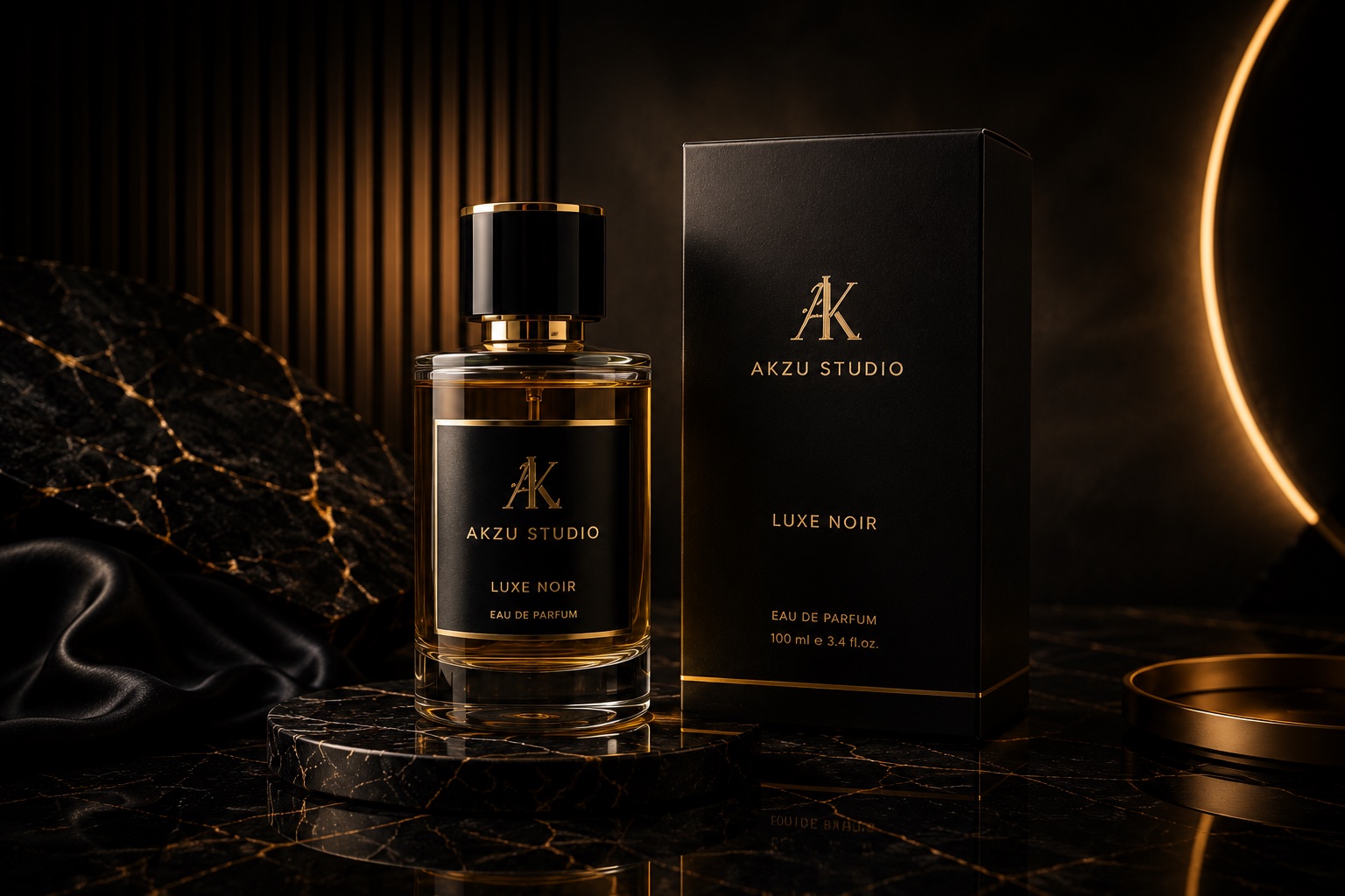 AKZU Studio final product render example